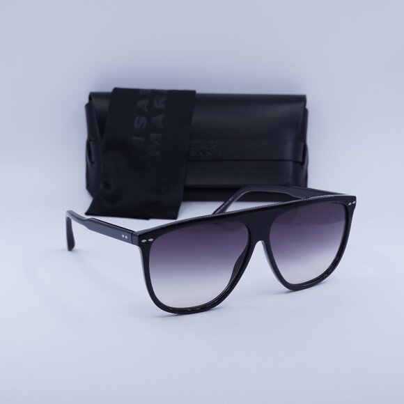 Final Price! Isabel Marant IM 0009/S 0807 9O Black/Grey Sunglasses - Picture 1 of 9